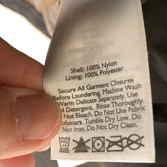 Eddie Bauer Charly Waterproof Utility Jacket XS Black Lined WeatherEdge Outdoor - Picture 13 of 16